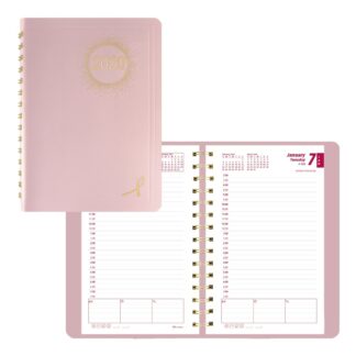 Pink Ribbon Daily Planner 2020
