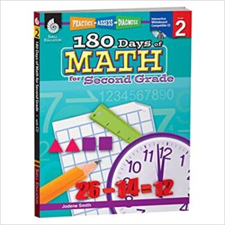 180 Days of Math: Grade 2 - Daily Math Practice Workbook for Classroom and Home, Cool and Fun Math, Elementary School Level Activities Created by Teachers to Master Challenging Concepts